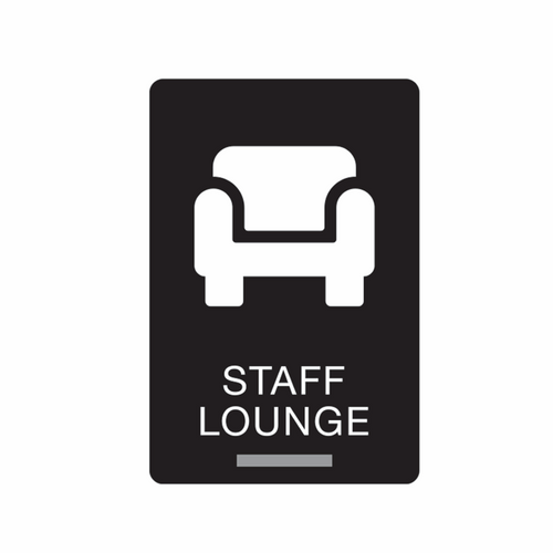 ADA signs - Staff Lounge