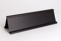 Two-Sided Name Plate and Sign Holder in Black or Silver