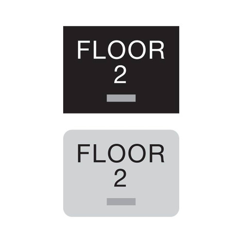 ADA Braille FLOOR Number Sign