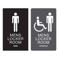 ADA Braille Mens Locker Room Signs