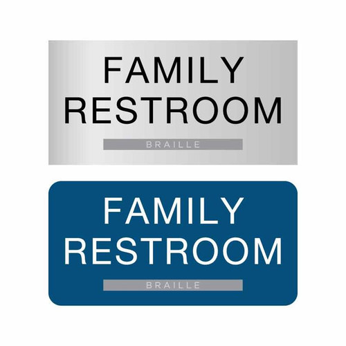 ADA Family Restroom Sign