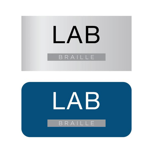 Lab Signs ADA Braille