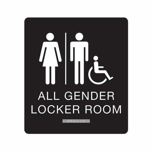All Gender Locker Room Signs