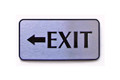 Exit Signs and Metal Office Signs