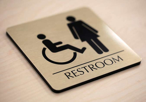 Premium Restroom Signs