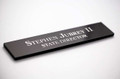 All Black Office Signs - Cool Office Signs