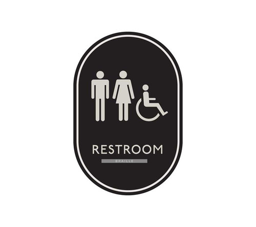 Custom ADA Office Signs in Braille - Premium Office Signs