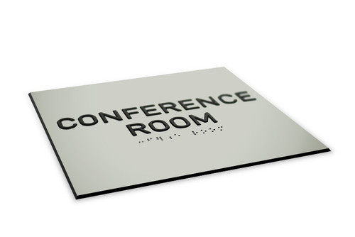 ADA Braille Sign - Beveled Edge