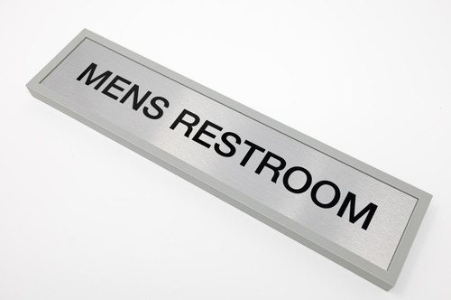 Interchangeable Name Plates and Signs - JRS Designer Series Frames in Molded Plastic