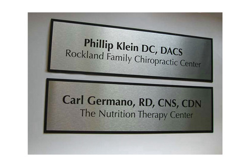 13.5" x 3.5" Slim Office Door Signs