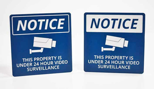 Camera On Site Signs - Surveillance Signs