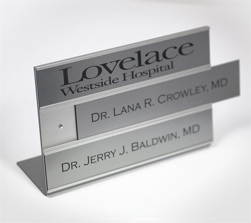 Interchangeable Office Signs & Doctor's Signs with Changeable Name Plates