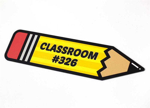 Class Room Number Door and Office Sign