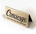 Concierge counter sign