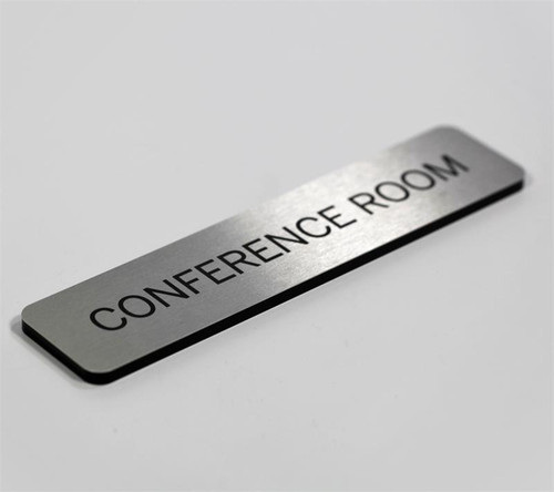 9" x 2" Flush Mount Conference Room Sign