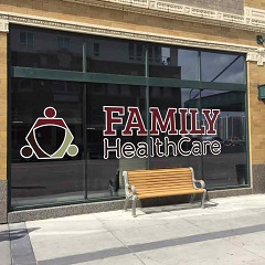 Desktop Name Plate (Satin Silver Frame)