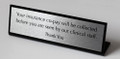 Desk Sign