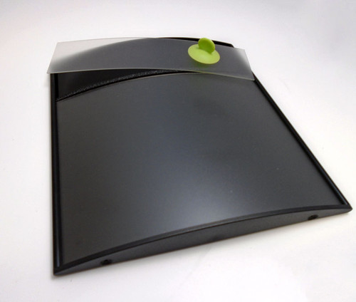 curved large room wall sign for changeable inserts