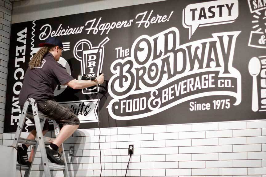 Wall Vinyl Wraps & Custom Business Graphics