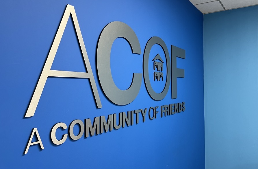 Cut Metal letter sign and logo