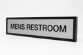 Metal Name Plates and Restroom Signs - Interchangeable Name Plates