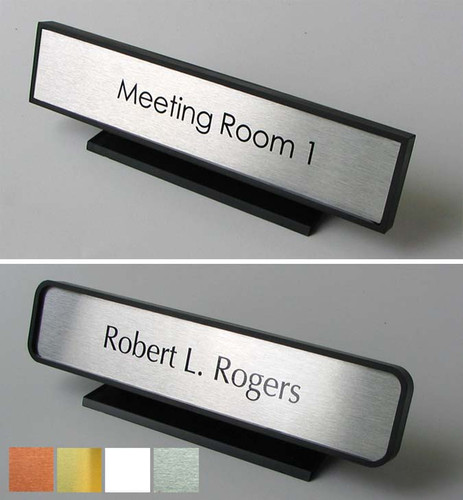 Receptionist Desk Sign