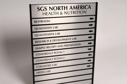 Hotel or Lobby Directory and Suite Room Signs