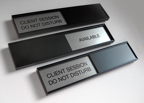 Custom Slider Signs and Sliding Office Signs for Government