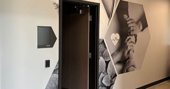 Wall Vinyl for Doorway Entrance