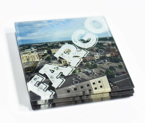 Glass Coasters from Fargo full personalization