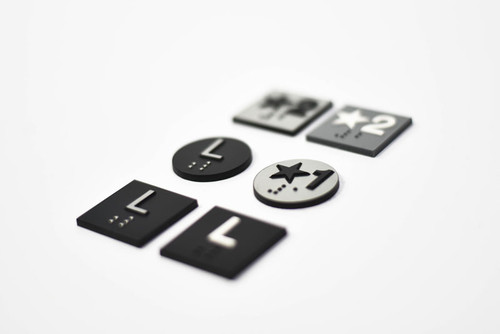 Elevator Number Signs ADA Braille