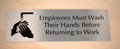 Employee Signs and Workplace Signs
