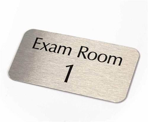 Exam Room Number Signs