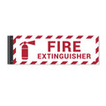Corridor Fire Extinguisher Signs and Hallway Flag Signs