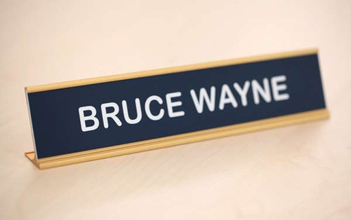 Engraved Office Signs and Desk Signs
