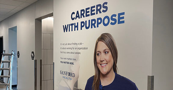 Wall Graphics in Hospital