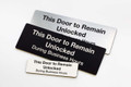Keep Door Open Signs, Engraved Wall Signs