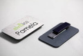 Brushed Metal Full Color Name Tags with Magnetic Backing Option
