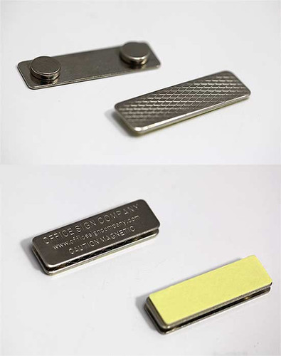 Magnetic Mounting for Name Tags