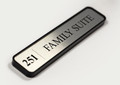 Custom Suite Number Signs adn Door Sign, Custom