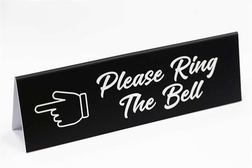 Please Ring Bell Office Signs - Counter and Lobby Signs
