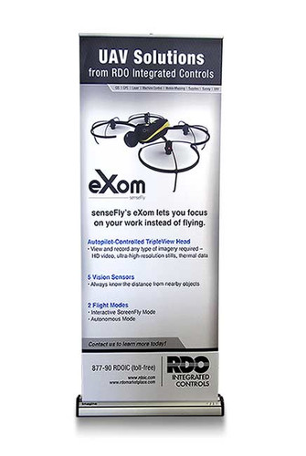 Premium Banner Stand - Includes Carrying Case