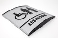 Professional Restroom Signs - ADA Braille Bathroom and Toilet Signs
