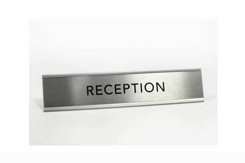 Reception Signs and Counter Signs for Lobby or Office, Hotel and More