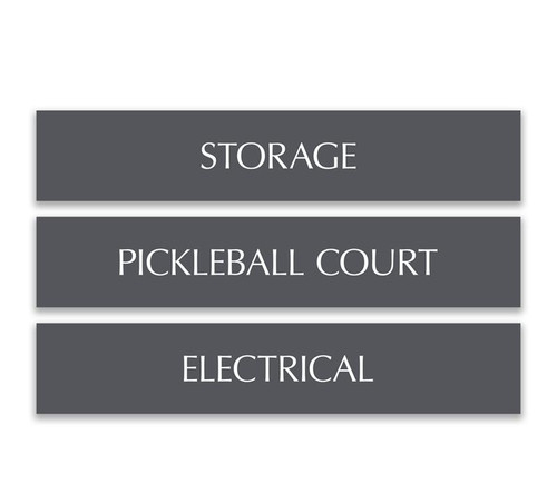 Sign Replacement Inserts - Echo Series