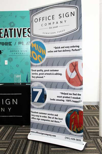 Banner Display Stand