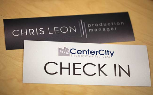 Corridor Sign Graphics and Sign Inserts Printed