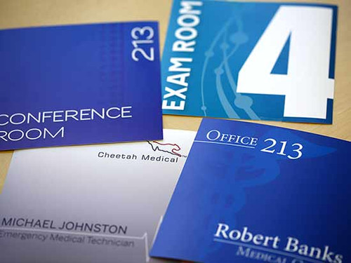 Full Color Inserts for Satin Series Sign Frames