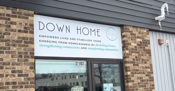 Downtown Fargo Sign Installation