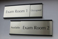 In Session Sliding Name Plates